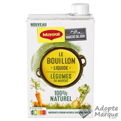 Maggi Le Bouillon Liquide Légumes La brique de 400ML