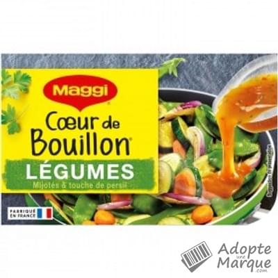 Maggi Cœur de Bouillon Légumes La boîte de 6 capsules - 132G