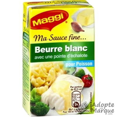 Maggi Ma Sauce Fine Beurre blanc La brique de 250ML