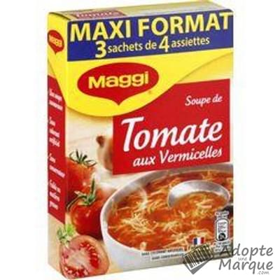 Maggi Soupe Tomate Vermicelles Les 3 sachets de 70G - 210G