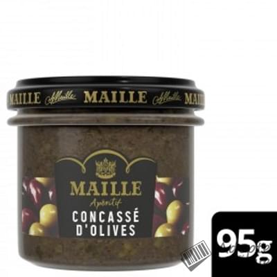 Maille Apéritif - Olivade Olives Noires & Vertes Le pot de 95G