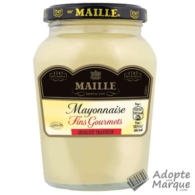 Maille Mayonnaise Fins Gourmets Qualité Traiteur Le bocal de 320G