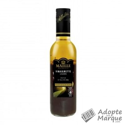 Maille Vinaigrette Légère Huile d'Olive & Pointe d'Olive Noire La bouteille de 36CL