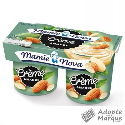 Mamie Nova Dessert Gourmand Amande Les 2 pots de 150G
