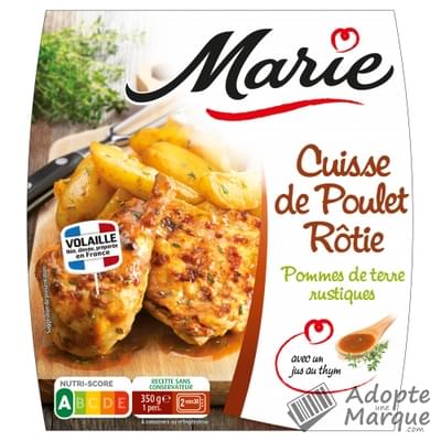 Marie Cuisse de Poulet Rôtie & Pommes de terre rustiques La barquette de 350G