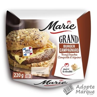 Marie Grand Burger Campagnard La boîte de 220G