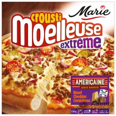 Marie Pizza Croustimoelleuse Extrême L'Americaine La pizza de 530G
