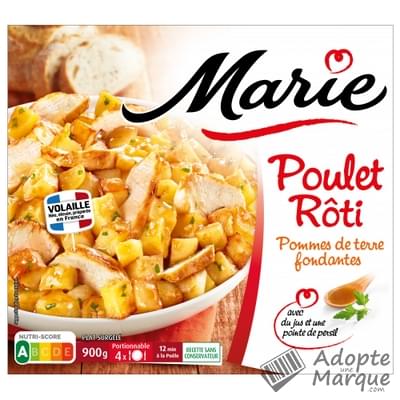 Marie Poulet Rôti & Pommes de terre fondantes La barquette de 900G