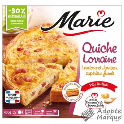 Marie Quiche Lorraine La boîte de 400G