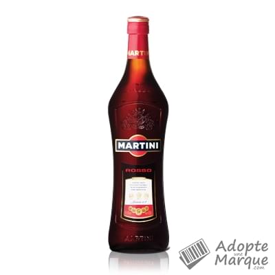 Martini Apéritif Rosso - 14.4% vol. La bouteille de 1L