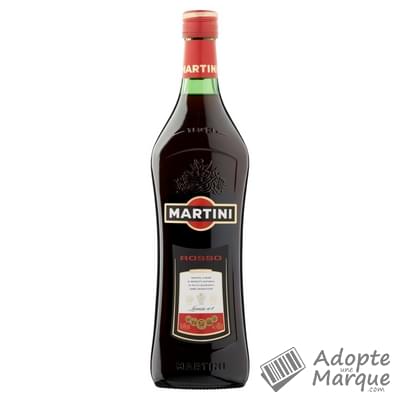 Martini Apéritif Rosso Torino - 14.4% vol. La bouteille de 1L