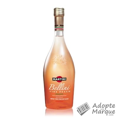 Martini Cocktail Apéritif Bellini Pêche - 8% vol. La bouteille de 75CL