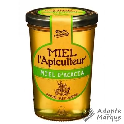 Miel L'Apiculteur Miel d'Acacia Le bocal en verre de 250G