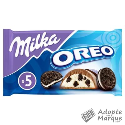 Milka Barres chocolatées Oréo Le paquet de 5 barres - 185G