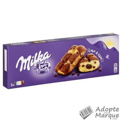 Milka Cake & Choc - Gâteaux moelleux au chocolat Le paquet de 5 gâteaux - 175G