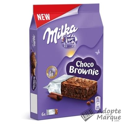 Milka Choco Brownie (Format individuel) Le paquet de 6 gâteaux - 180G