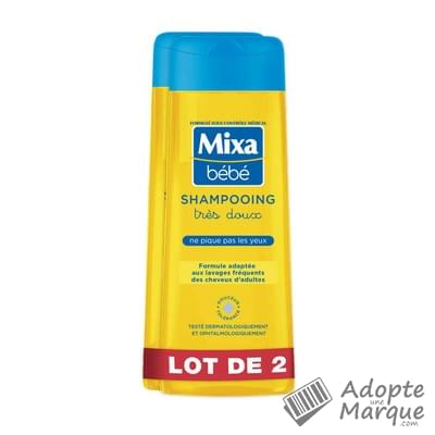 Mixa Bébé - Shampooing très doux Les 2 flacons de 250ML