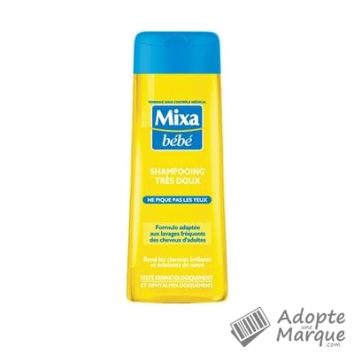 Mixa Bébé - Shampooing très doux Le flacon de 250ML