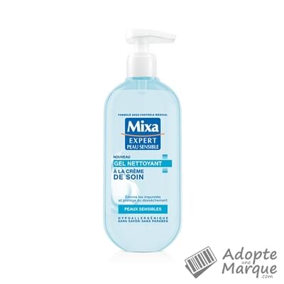 Mixa Expert Peau Sensible - Gel Nettoyant Peaux Sensibles Le flacon pompe de 200ML