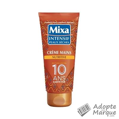 Mixa Intensif Peaux Sèches - Crème Mains Nutritive Le tube de 100ML