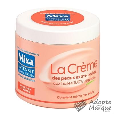 Mixa Intensif Peaux Sèches - Crème pour Peaux Extra-sèches aux Huiles végétales Le pot de 400ML