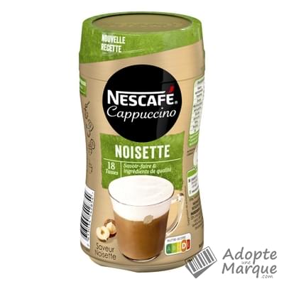 Nescafé Cappuccino Noisette Instantané La boîte de 270G