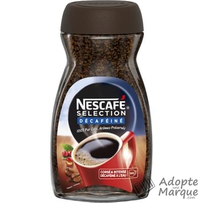 Nescafé Sélection - Café Instantané Décaféiné Le bocal de 200G