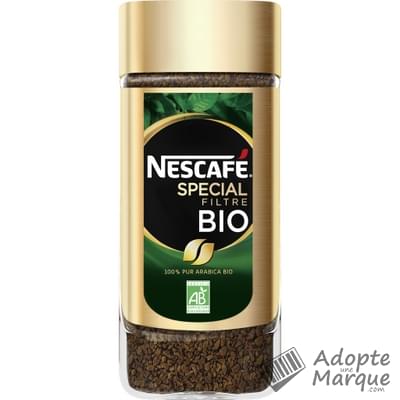 Nescafé Spécial Filtre - Café Instantané Bio Le bocal de 95G