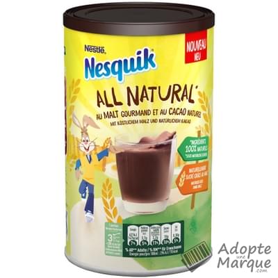 Nesquik All Natural au Malt & Cacao La boîte de 400G