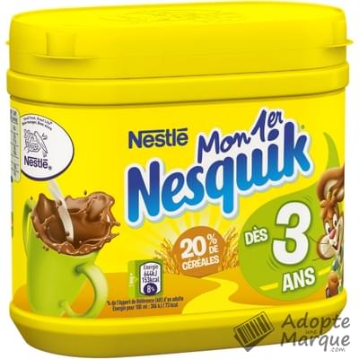 Nesquik Mon 1er Nesquik - Poudre instantanée au Chocolat La boîte de 350G