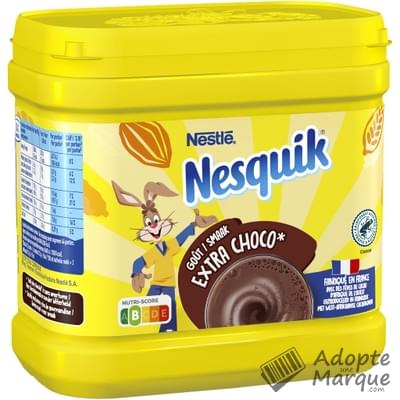 Nesquik Poudre instantanée au Chocolat Extra Choco La boîte de 600G