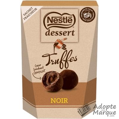 Nestlé Dessert Truffes au Chocolat Noir Le paquet de 250G