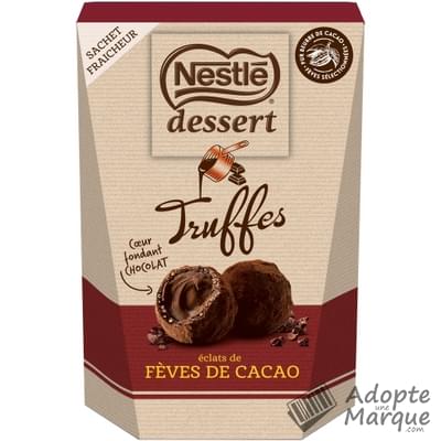 Nestlé Dessert Truffes aux fèves de Cacao Le paquet de 250G