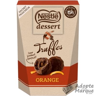 Nestlé Dessert Truffes à l'Orange Le paquet de 250G