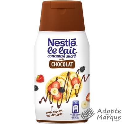 Nestlé Lait Concentré Sucré goût Chocolat Le flacon de 450G