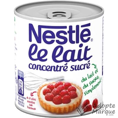 Nestlé Lait Concentré Sucré au Lait entier La conserve de 397G