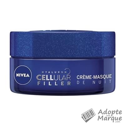 Nivéa Crème-Masque de Nuit Hyaluron Cellular Filler Le pot de 50ML