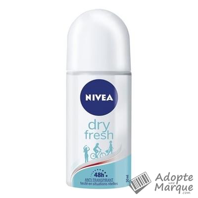 Nivéa Déodorant Anti-Transpirant Femme Dry Fresh Bille Le roll-on de 50ML