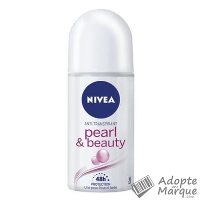 Nivéa Déodorant Anti-Transpirant Femme Pearl & Beauty Bille Le roll-on de 50ML