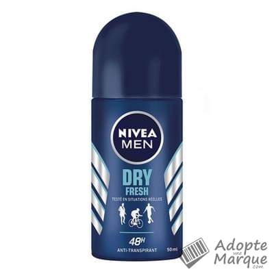 Nivéa Déodorant Bille Homme Dry Fresh Le roll-on de 50ML