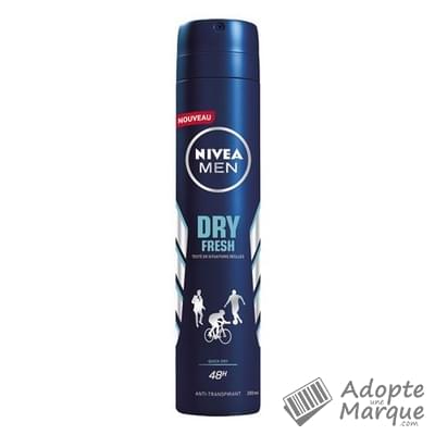 Nivéa Déodorant Spray Homme Dry Fresh Le spray de 200ML