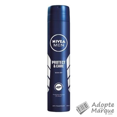 Nivéa Déodorant Spray Homme Protect&Care Le spray de 200ML