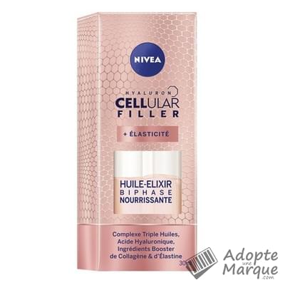 Nivéa Huile-Elixir Biphase Hyaluron Cellular Filler + Élasticité Le flacon de 30ML