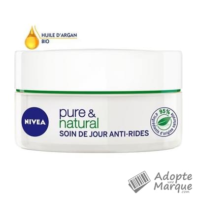 Nivéa Soin de Jour Hydratant Pure & Natural Le pot de 50ML