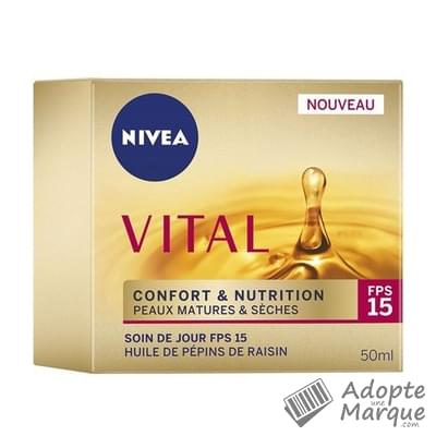 Nivéa Soin de Jour Vital Confort & Nutrition Le pot de 50ML
