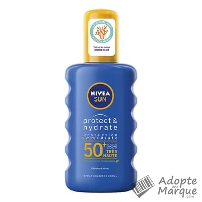 Nivéa Spray Solaire Protect & Hydrate FPS 50 Le spray de 200ML