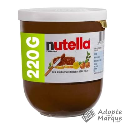Nutella Pâte à tartiner aux Noisettes & Cacao Le pot de 220G