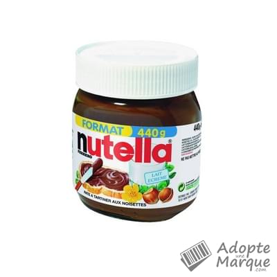 Nutella Pâte à tartiner aux Noisettes & Cacao Le pot de 440G