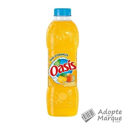 Oasis Boisson rafraîchissante aux fruits - Duo d'Oranges La bouteille de 1L