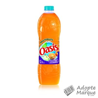 Oasis Boisson rafraîchissante aux fruits - Multifruits La bouteille de 2L